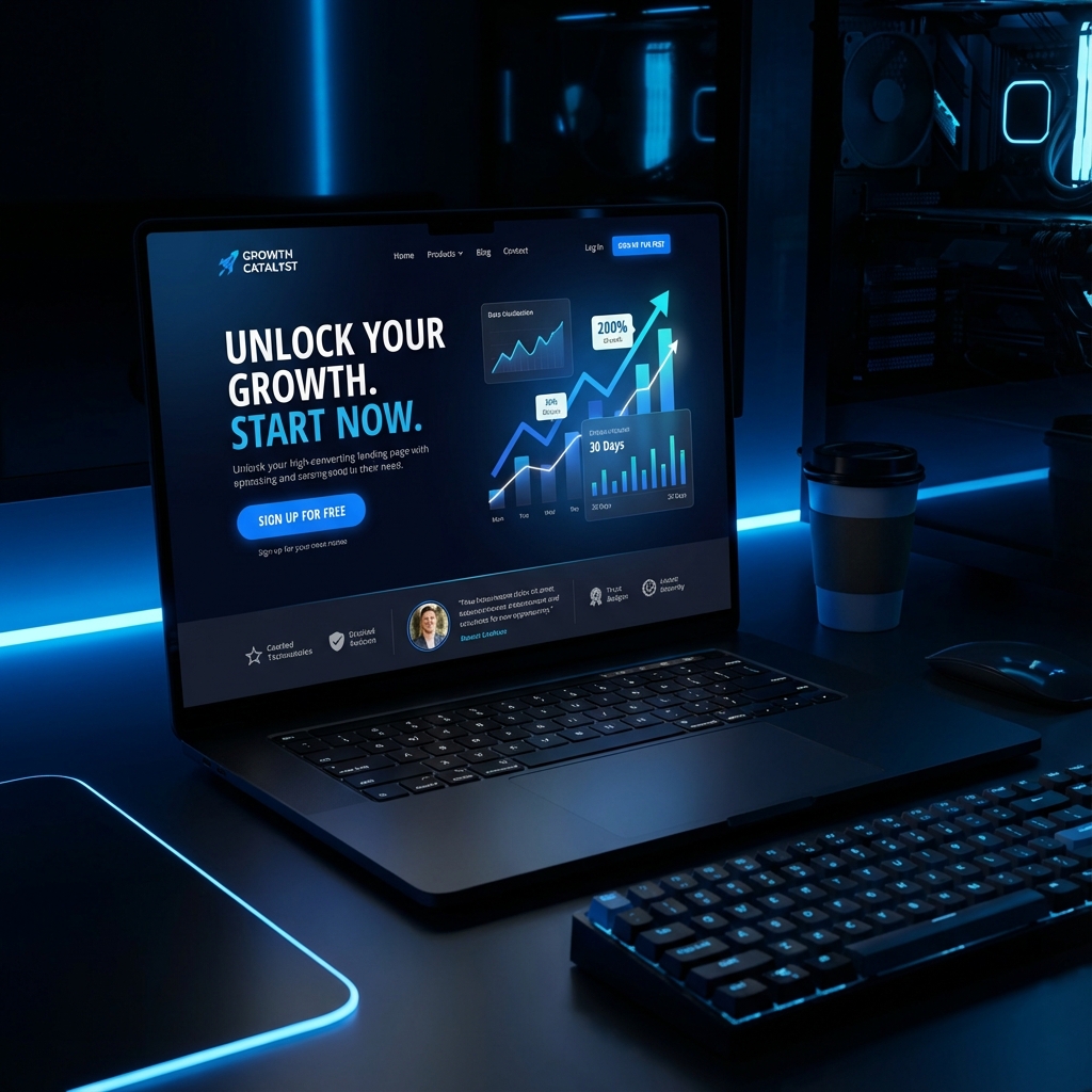 High Converting Landing Page Design